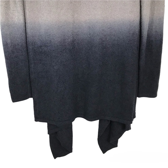 Barefoot Dreams Bamboo Chic Lite Cozy Ombré Long Drape Cardigan SMALL ME… - Picture 7 of 15